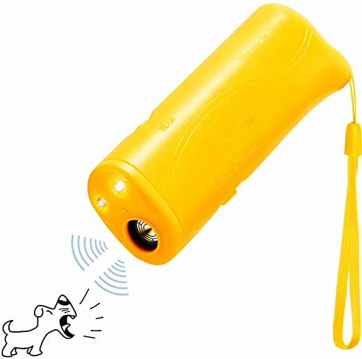 Repeller ultrasonico per cani 3 in 1 anti-abbaio