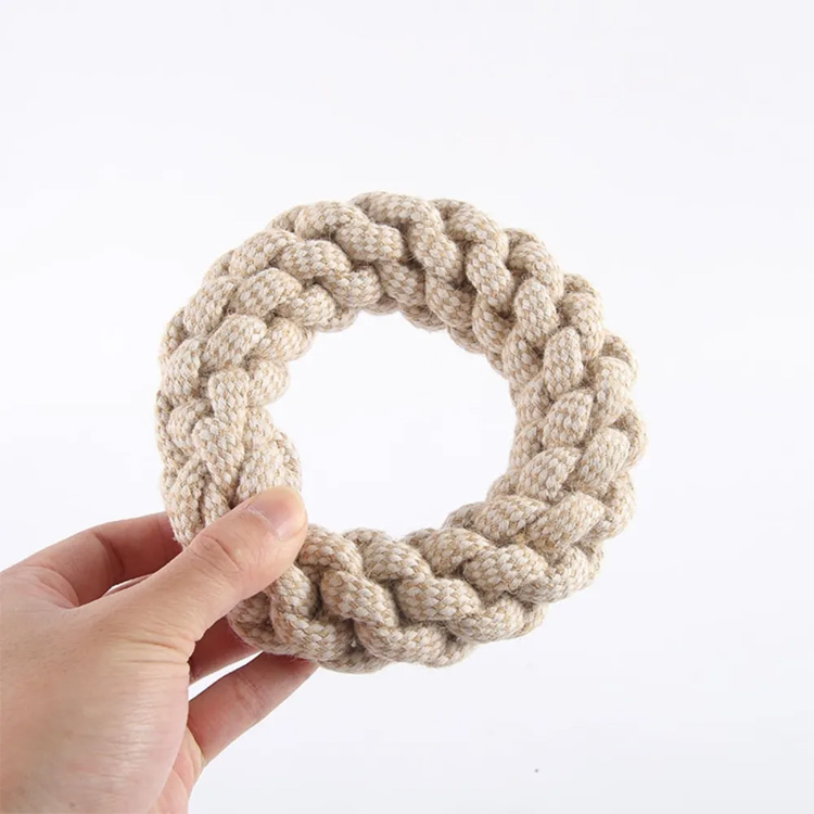 5 pacchetti aggressivi da masticazione cani di cotone corda di cotone giocattoli da masticare