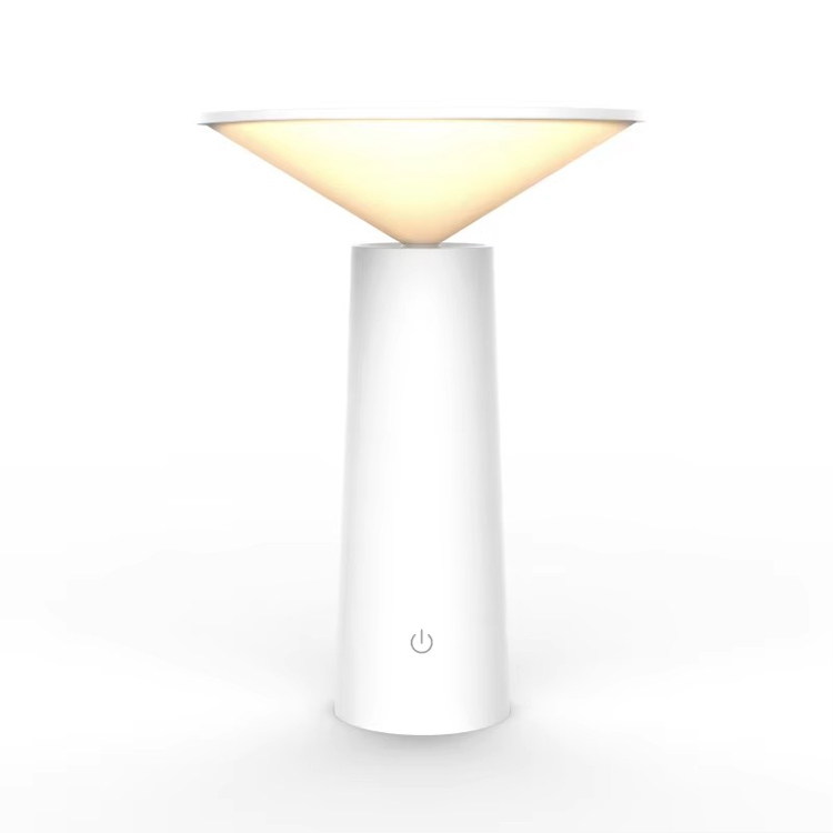 Mini lampada da tavolo ricaricabile per bar da pranzo ad angolo regolabile
