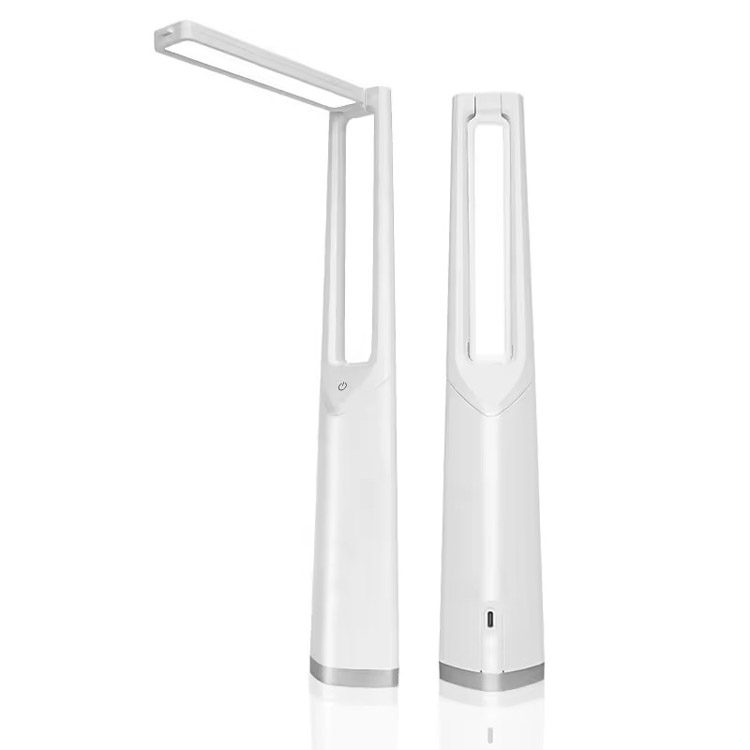 Lampade da scrivania minimaliste ricaricabili USB C pieghevoli e regolabili