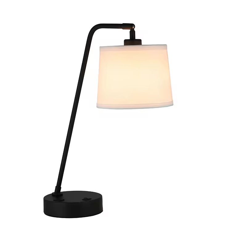 Lampada da tavolo da lettura retrò da comodino per camera da letto in stile Art Déco