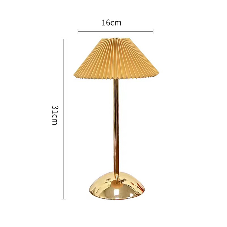 Lampada da scrivania wireless a LED d'atmosfera dimmerabile touch da comodino da bar