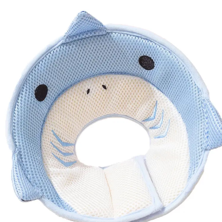 Collar cono per gatto Pet morbido Collar recupero regolabile traspirante