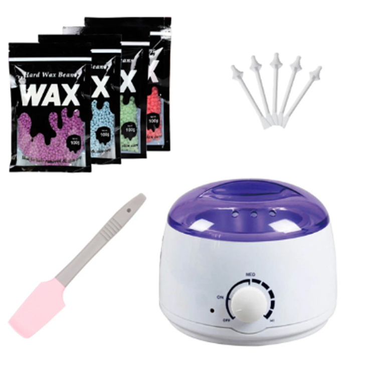 Kit di cera personalizzato scioglie rapidamente set di cera per cera per capelli