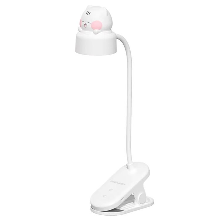 Simpatica lampada da scrivania con clip per luce notturna, lampada da lettura per studio