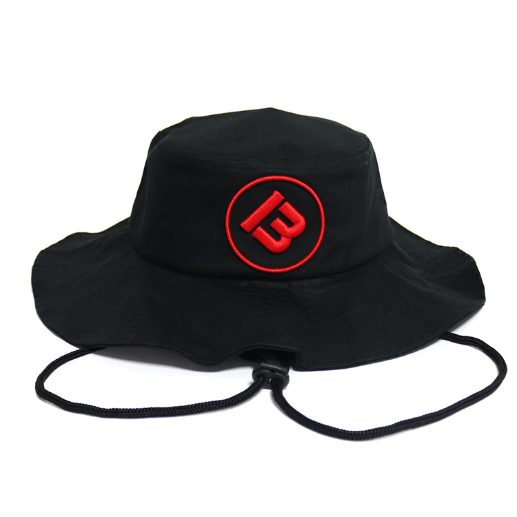 Cappello con protezione UV diretta in fabbrica Corda frangivento con bordo largo