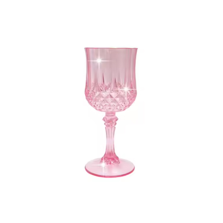 Forniture per feste per eventi Grand Event Calchi di plastica vintage rosa