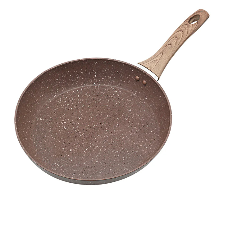 Panna di frittura in ceramica sana in alluminio di Corea di granito