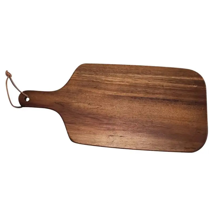 Tagliere per bistecca per breadboard in legno in legno in bianco