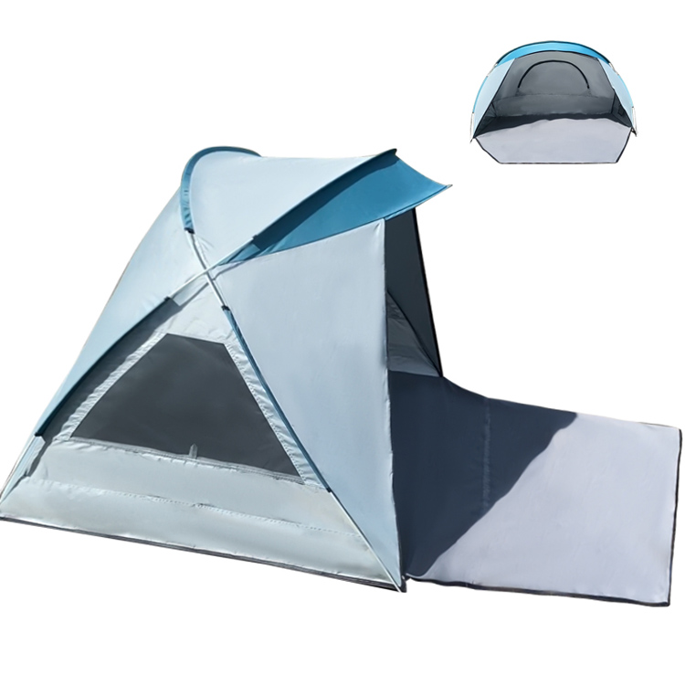 Tenda da spiaggia Glamping per esterni di alta qualità per 4 adulti ad apertura rapida