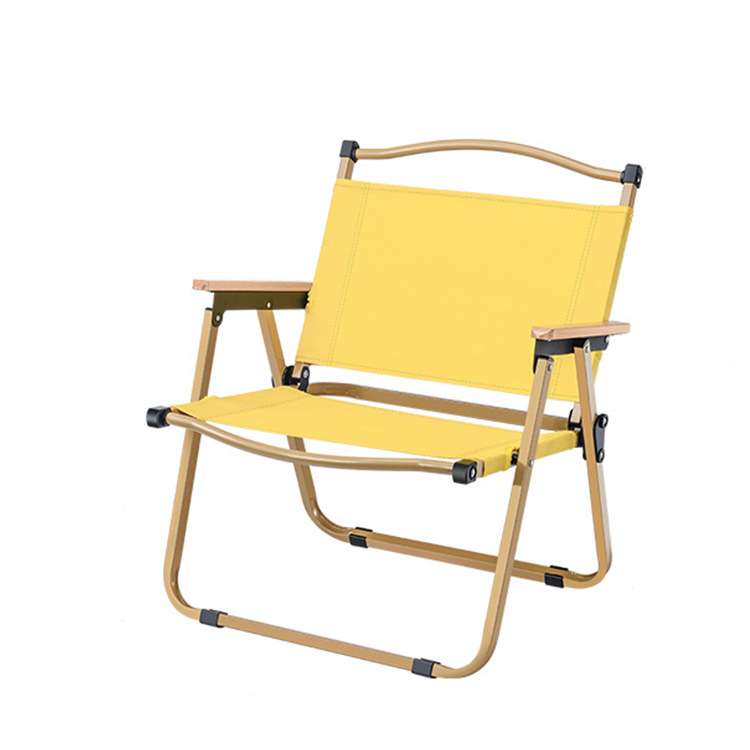 Sedia da campeggio pieghevole leggera in acciaio inossidabile di alta qualità