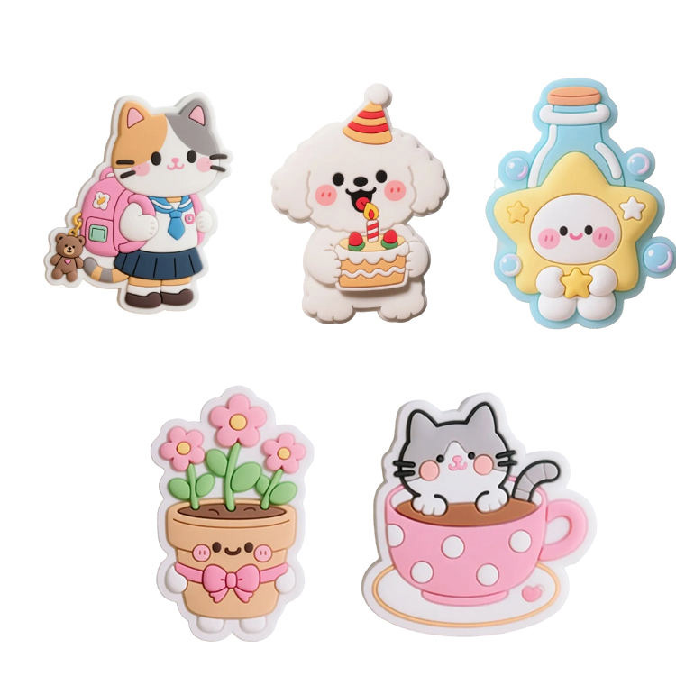 Magnete per frigorifero in PVC con design personalizzato, souvenir per la decorazione della casa