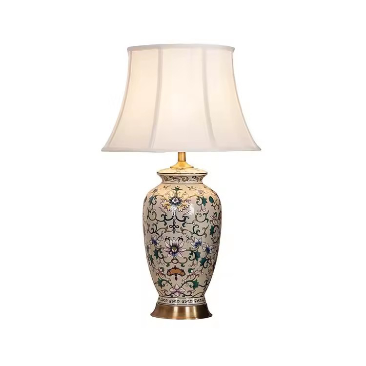 Lampada da tavolo classica in ceramica personalizzata per articoli per la casa di vendita calda