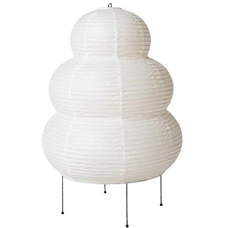Lampada da tavolo in carta a LED per hotel giapponese, soggiorno, camera da letto