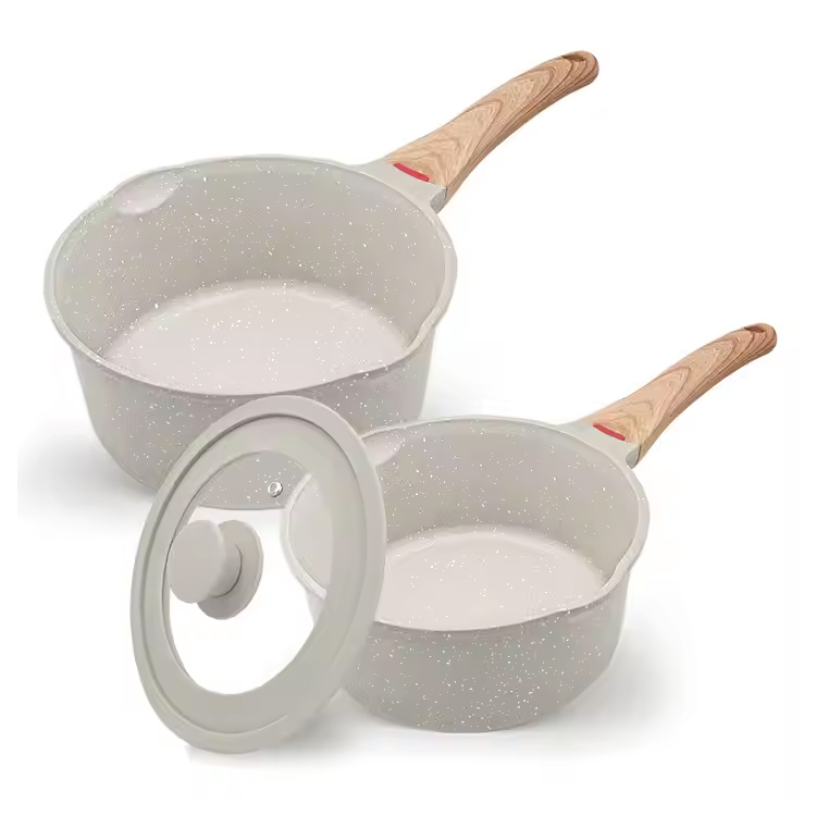 Pentola per pentola antiaderente in pentola mini set 1,5qt e pentola di salsa da 1,8q