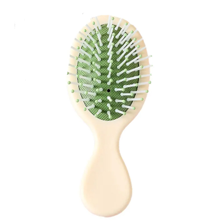 Mini spazzola per capelli da viaggio tasca secca per capelli piccoli