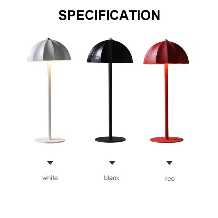 Lampada da scrivania dimmerabile notturna a LED senza fili con decorazione moderna