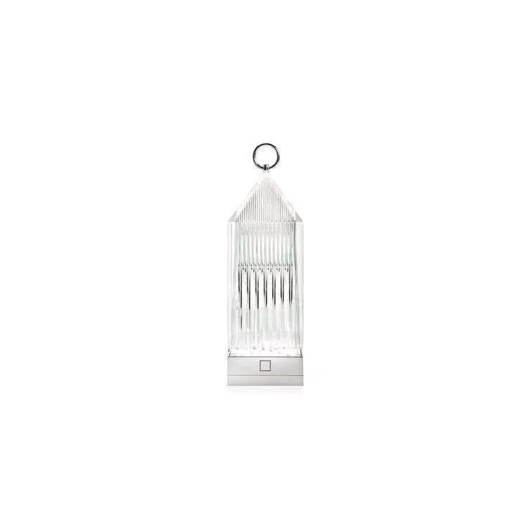 Lampade da tavolo in cristallo con lanterne da campeggio moderne per esterni a LED