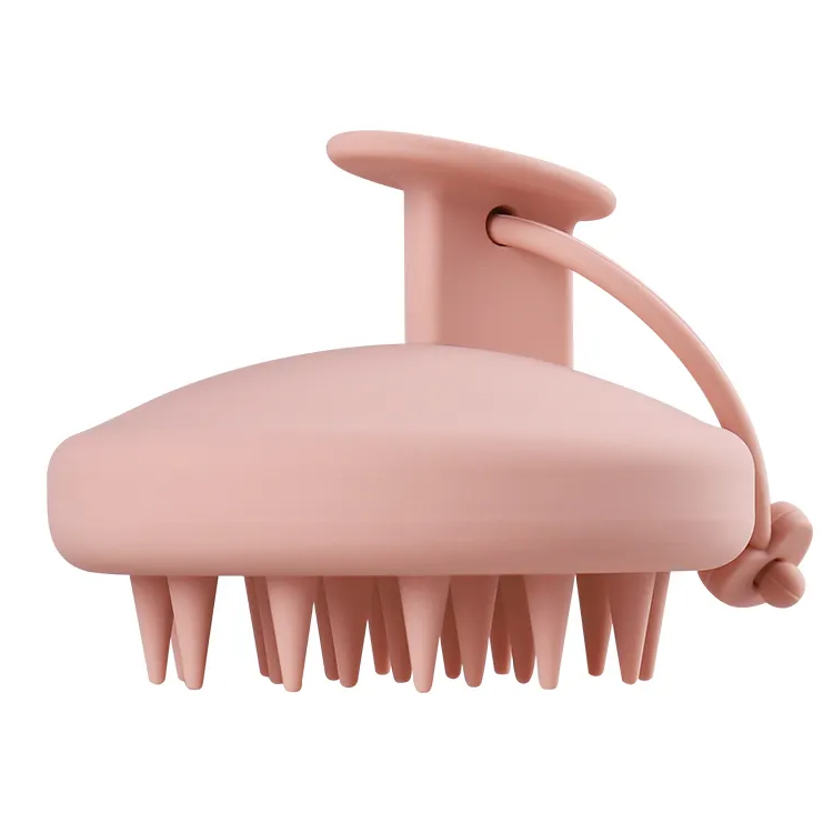 Pespa cuoio capelluto a pettine in silicone a testa di capelli di tipo muliti