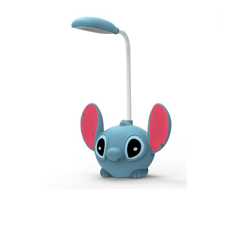 Lampada da tavolo a forma di cartone animato con temperamatite ricaricabile con luce notturna