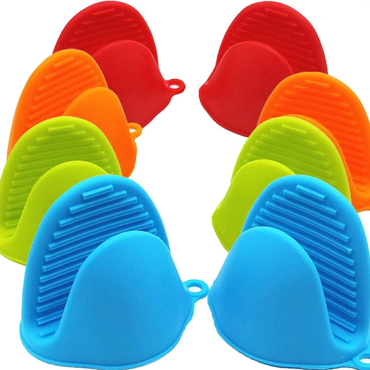 Guanti da cucina in silicone a microonde non ferro guanti