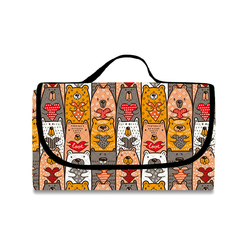 Tappeto da picnic Tappetino da picnic da campeggio portatile all'aperto arrotolabile