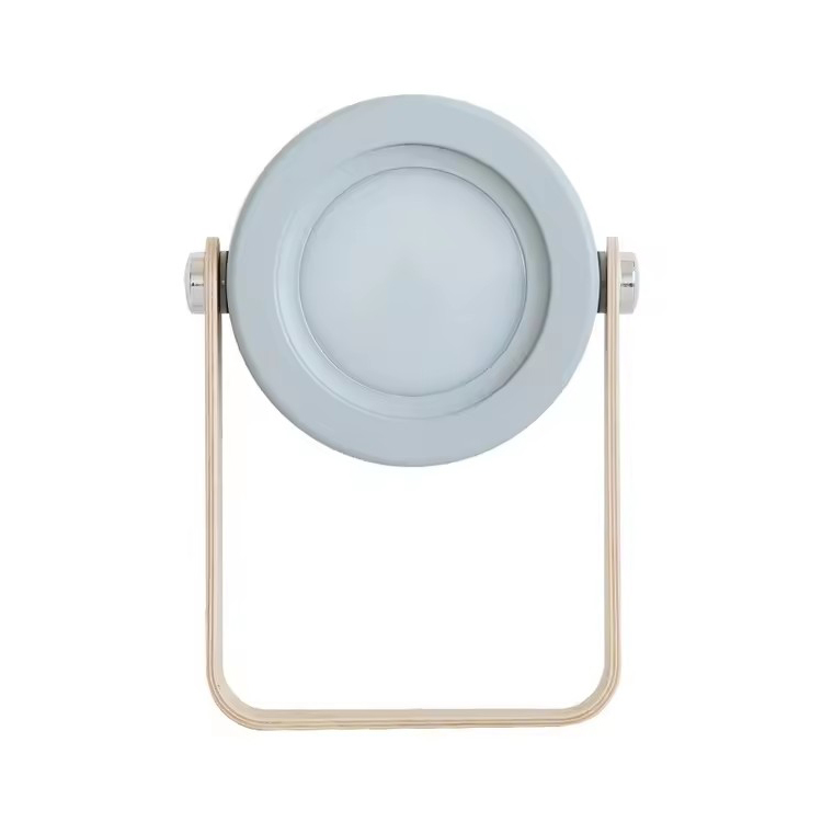 Lampada da tavolo LED portatile pieghevole e dimmerabile con ricarica USB