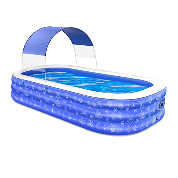 Piscina gonfiabile portatile per bambini all'aperto