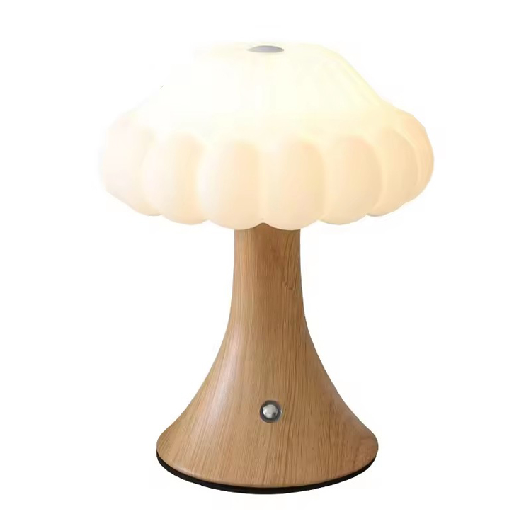 Rilassante Mushroom Kids Nuova lampada da tavolo moderna a forma di nuvola a LED
