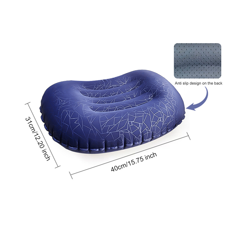 Sleeping Gear Comodo cuscino da viaggio antiscivolo a mezzaluna