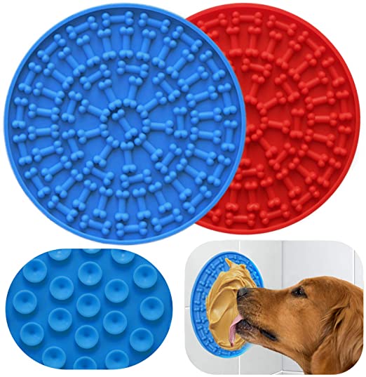 Tappetino da leccare per cani in silicone per leccare gli animali domestici