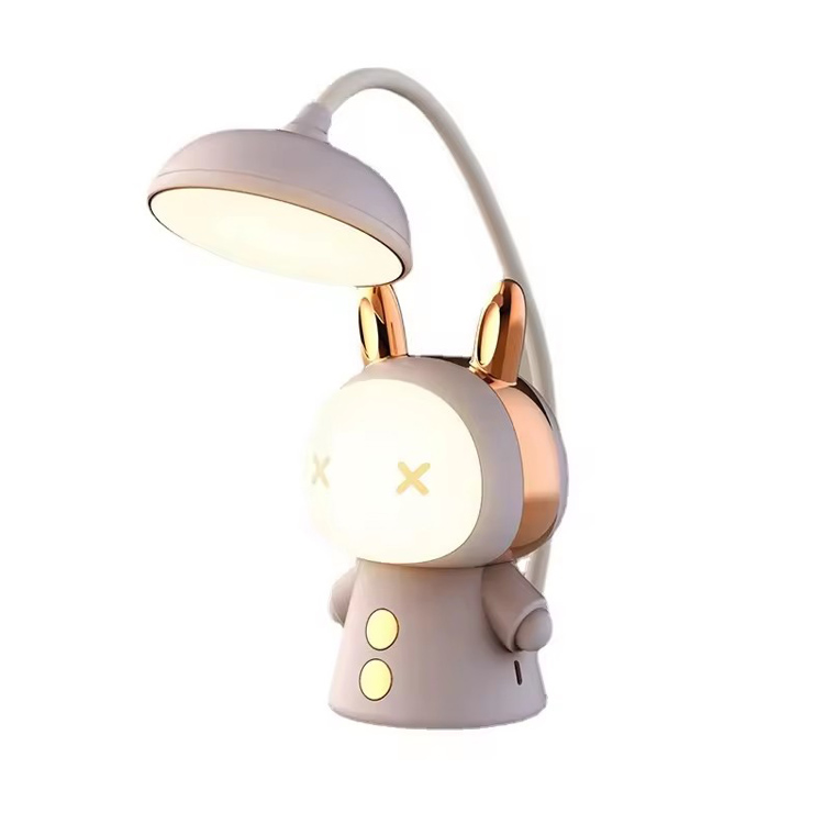 Lampada da scrivania per bambini promozionale con cartoni animati ricaricabile tramite USB