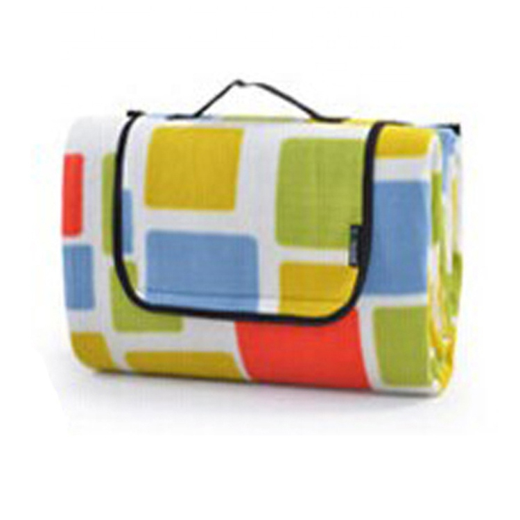 Tappetino da campeggio grande con retro impermeabile per maniglia da picnic