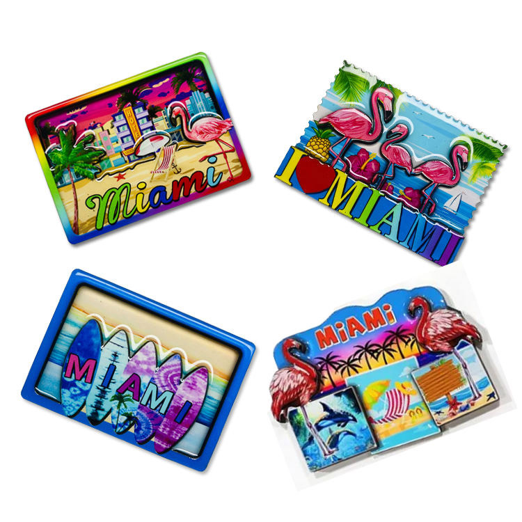 Calamita da frigorifero souvenir con nome della città di Wood Town Calamita da frigorifero souvenir con nome della città di Wood Town